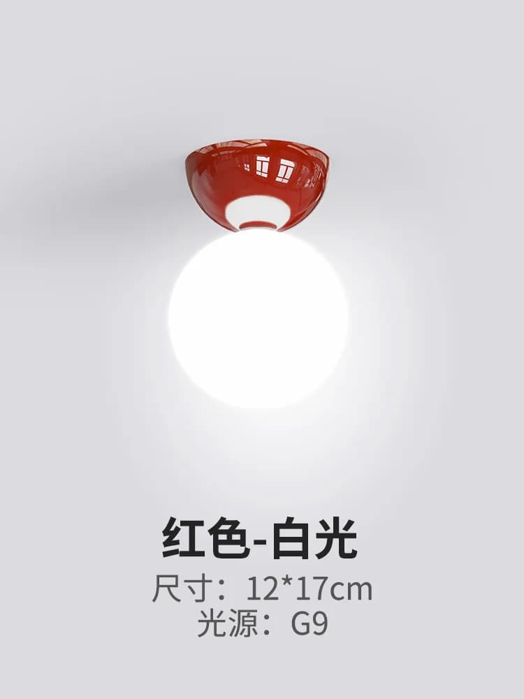 Plafonnier Led en verre au design nordique moderne, luminaire décoratif d'intérieur, idéal pour un s