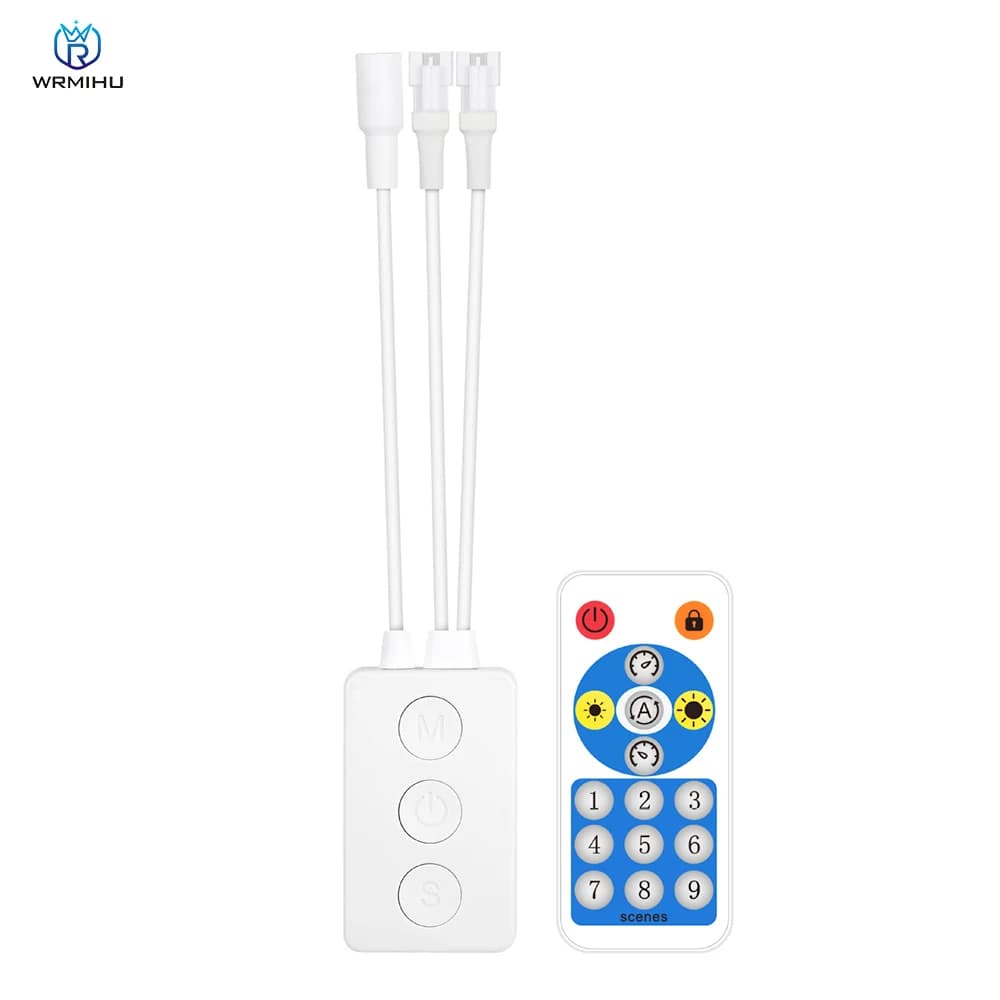 SP608E SP602E SP601E contrôleur DC 5V 12V 24V intelligent Bluetooth variateur de musique pour WS2812