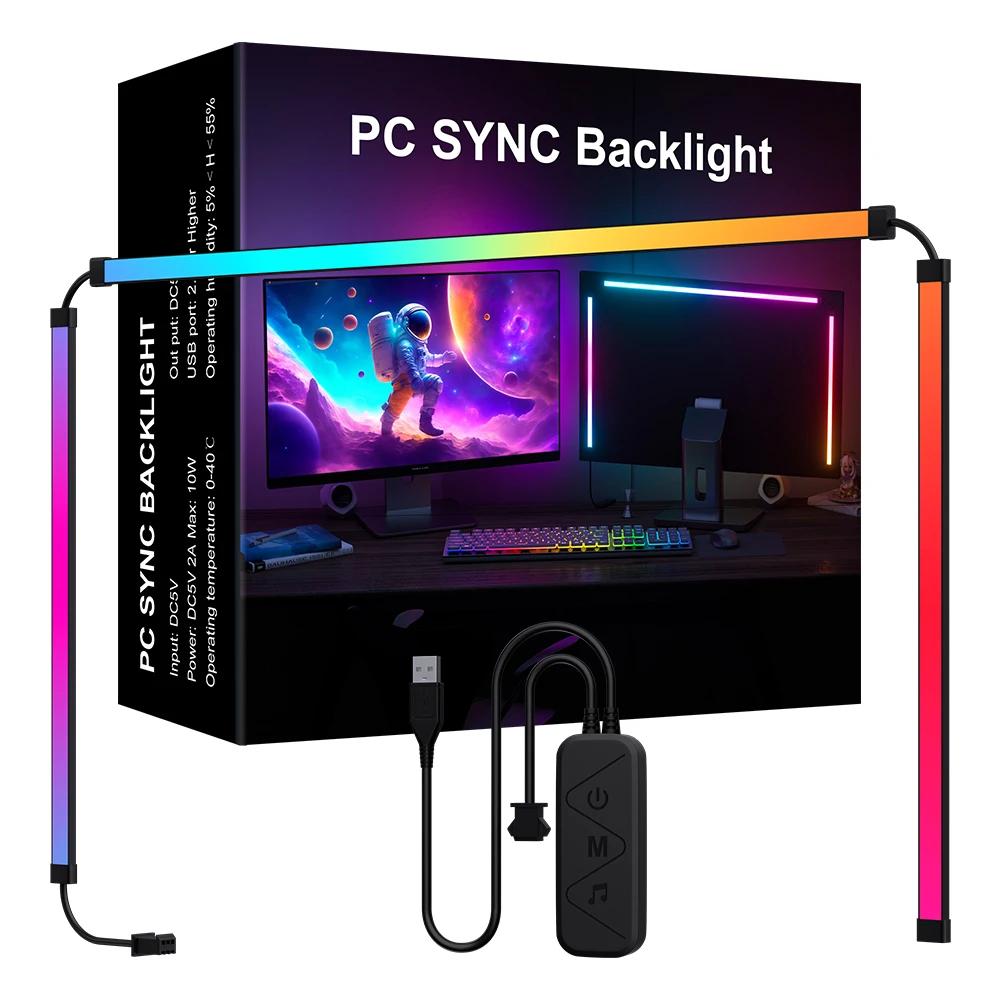 Éclairage TV ambiant intelligent affichage PC synchronisation bande LED moniteur rétro-éclairage bricolage fête atmosphère lumière synchronisation décor lampe jeu vacances